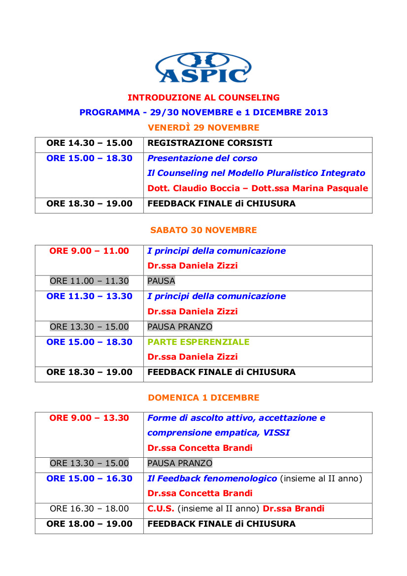 programma
