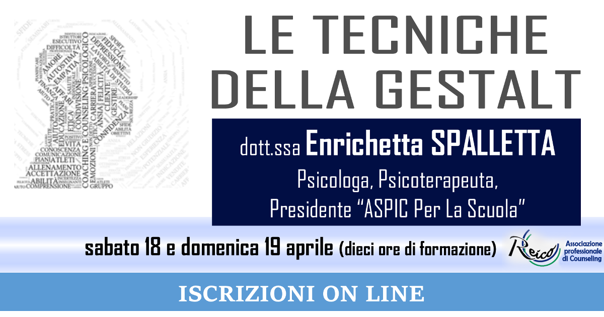 Le tecniche della Gestalt 2020