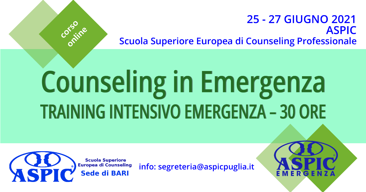 Counseling in Emergenza
