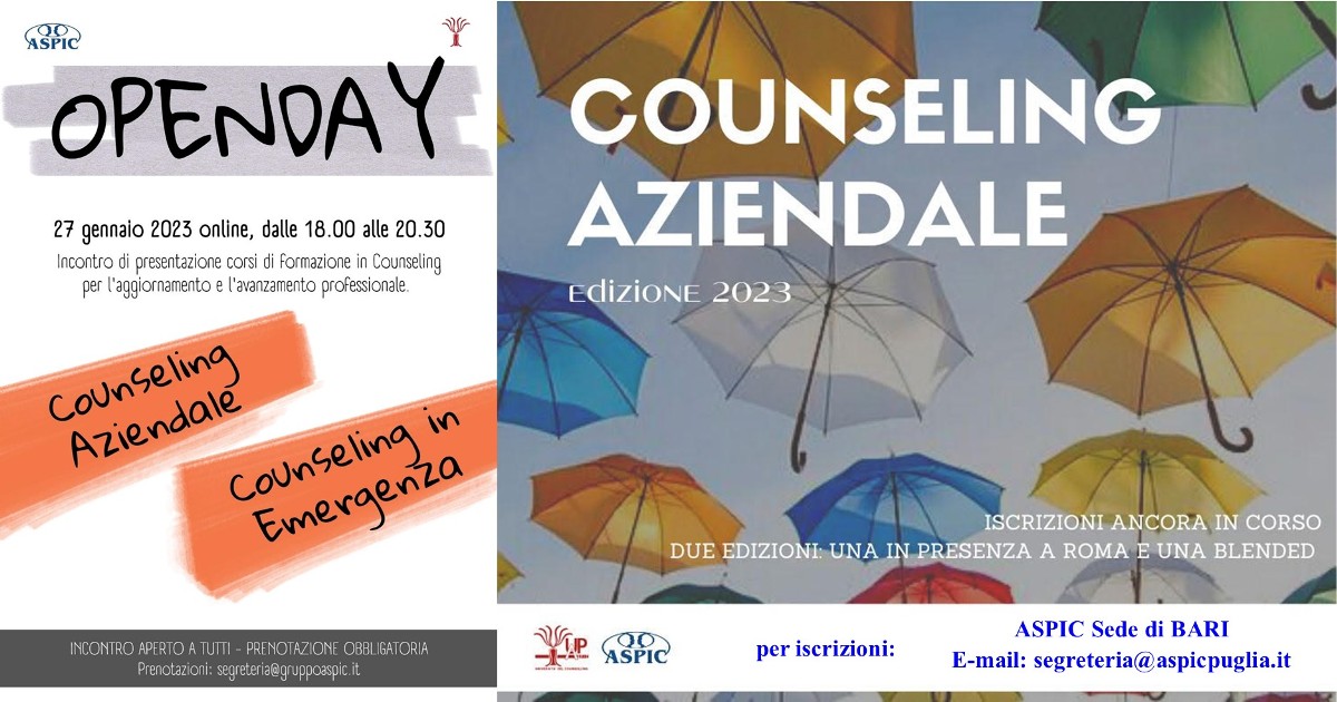 counseling AZIENDALE Edizione 2023